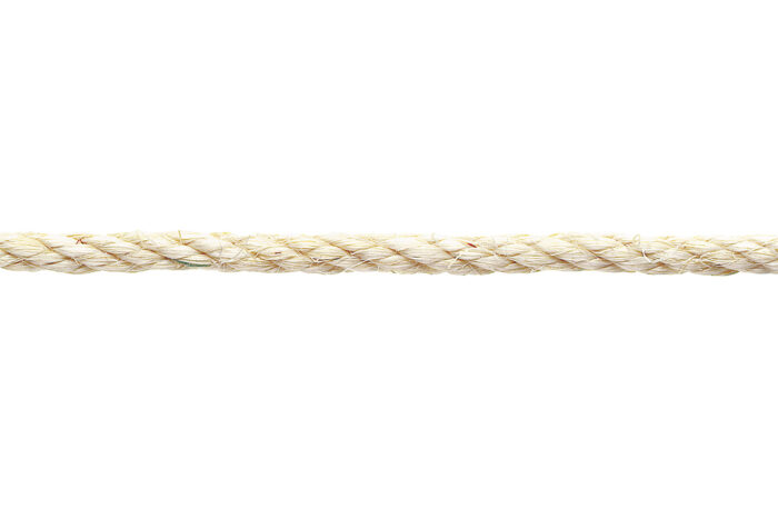 Sisal Seil gedreht