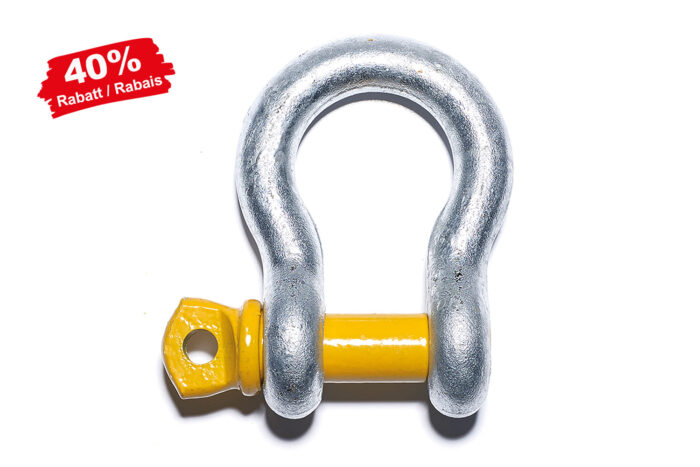 Schäkel geschweift