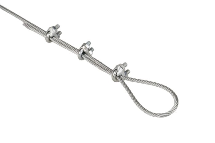 Manilles, forme échancrée, en sachet de suspension