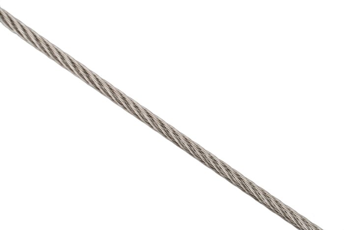 Câble d'acier INOX 6 × 19 +WC (emballé)