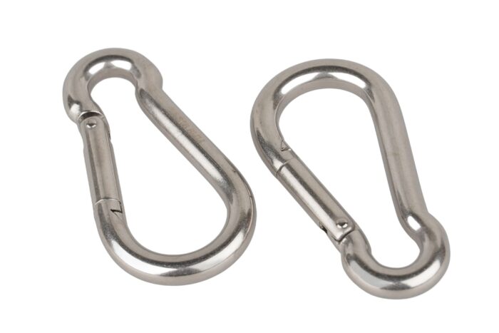 Mousquetons INOX en sachet de suspension