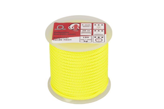 Cordon tressé en polyester